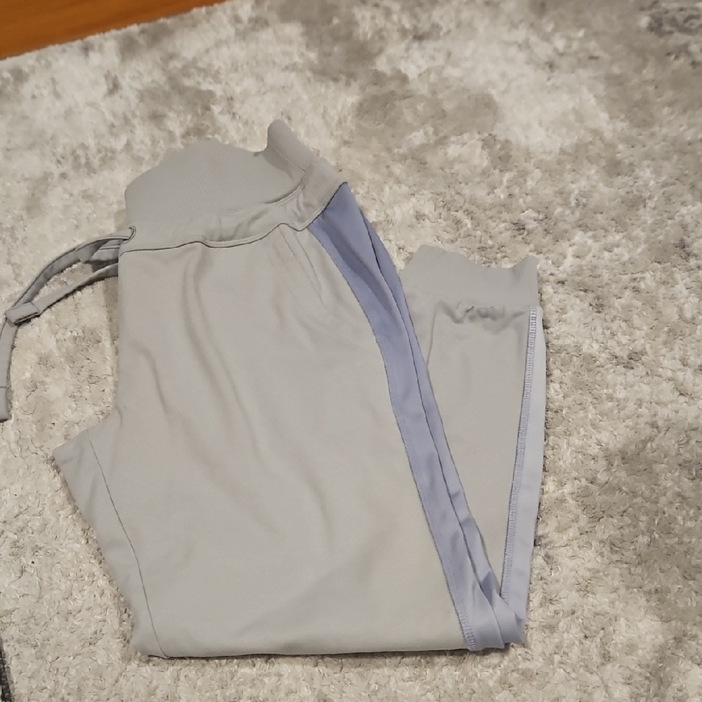 Hollywood SHAPE Magazine 1 Of A Kind   Joggers with Blue Stripe